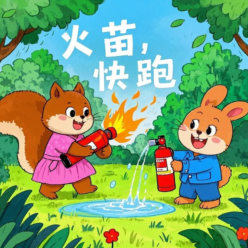 火苗！快跑