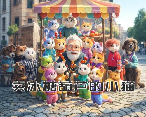 卖冰糖葫芦的小猫
