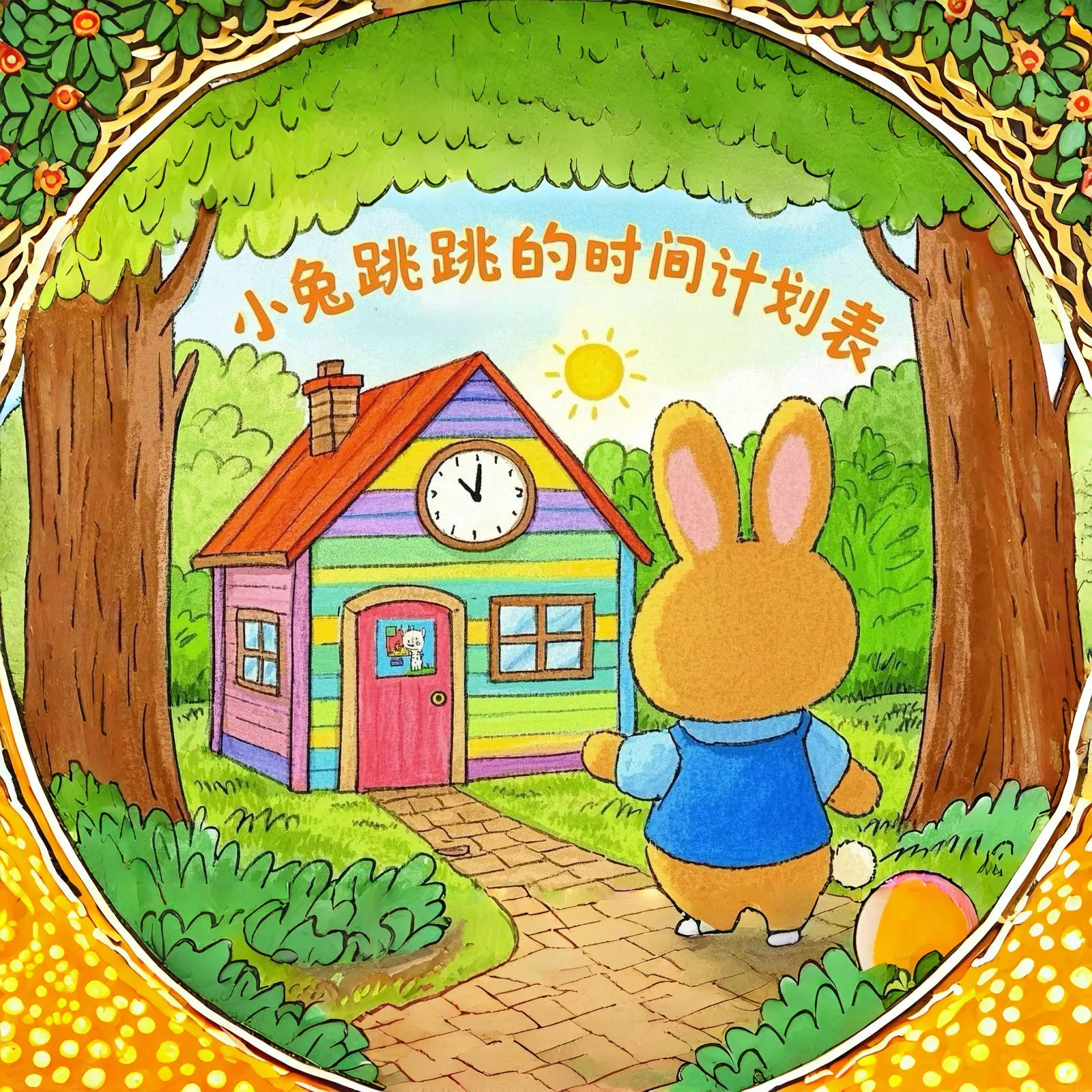小兔跳跳的时间计划表