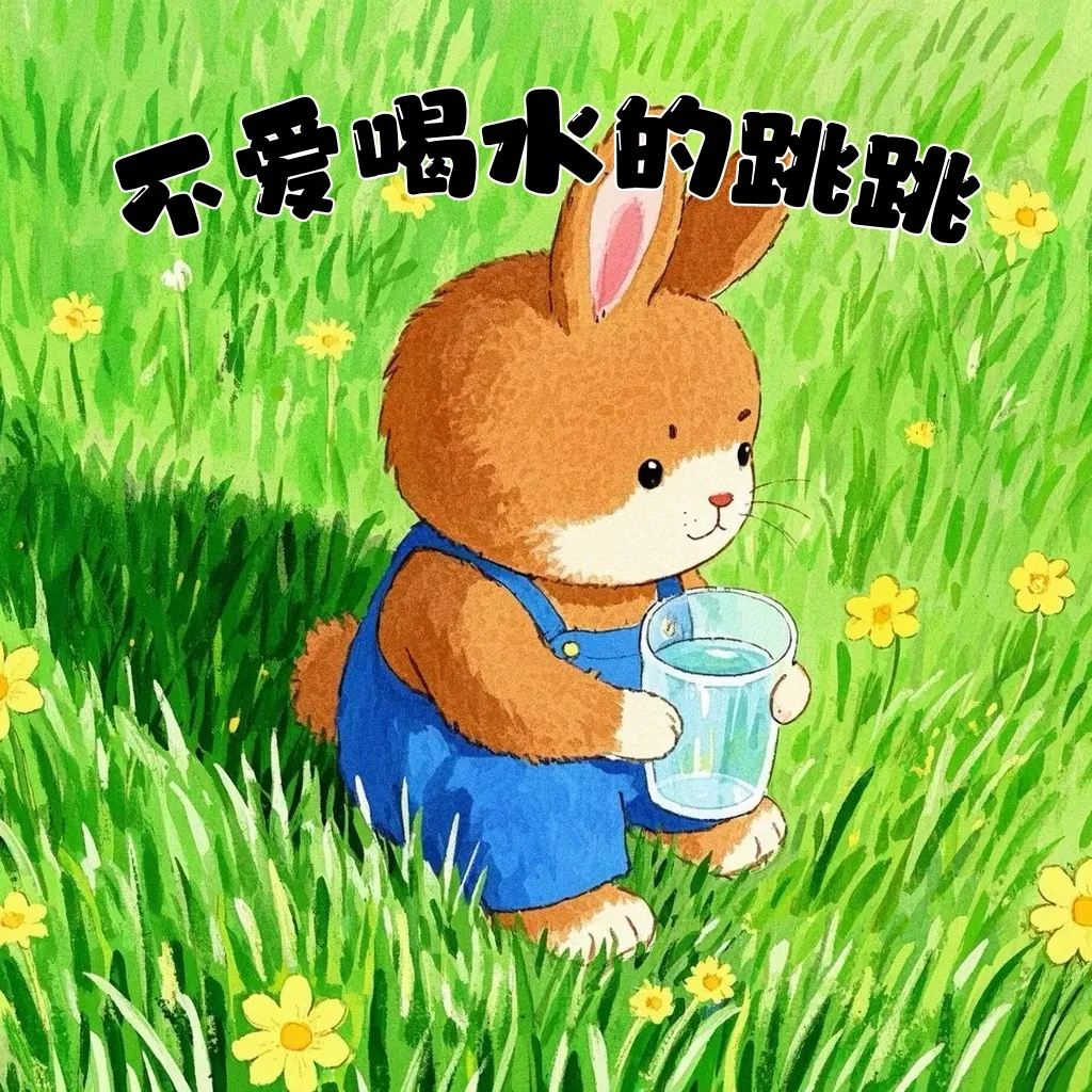 不爱喝水的跳跳
