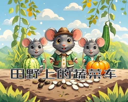 田野上的蔬菜车