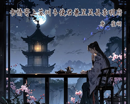 书情寄上苏州韦使君兼呈吴县李明府