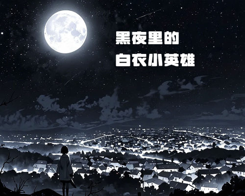 黑夜里的白衣小英雄