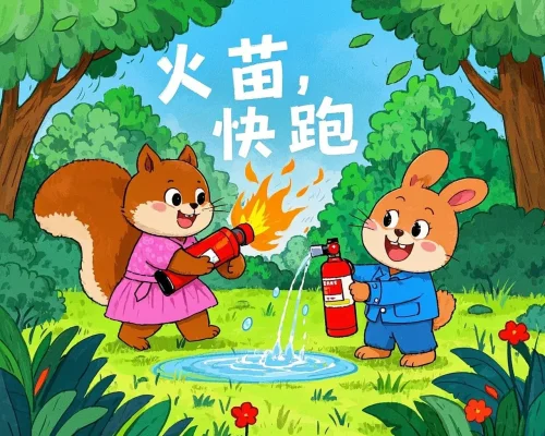 火苗！快跑