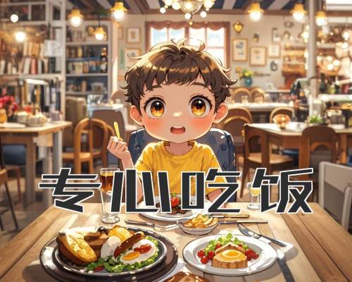 专心吃饭
