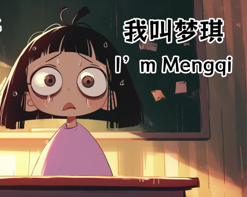 大家好，我叫梦琪