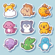 卡通贴纸