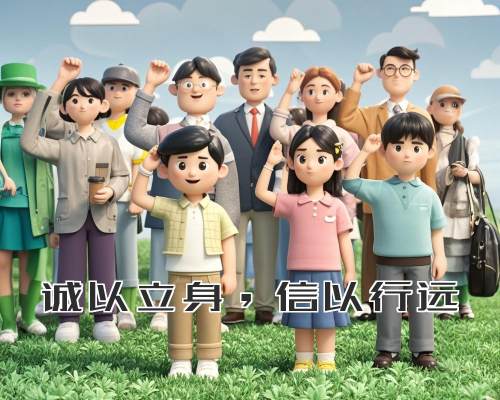 诚以立身，信以行远