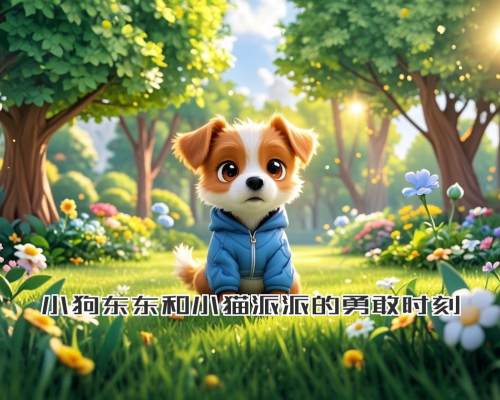 小狗东东和小猫派派的勇敢时刻