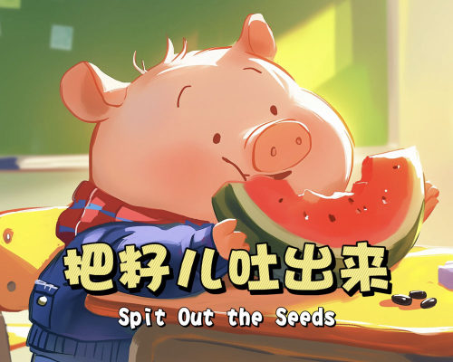 把籽儿吐出来