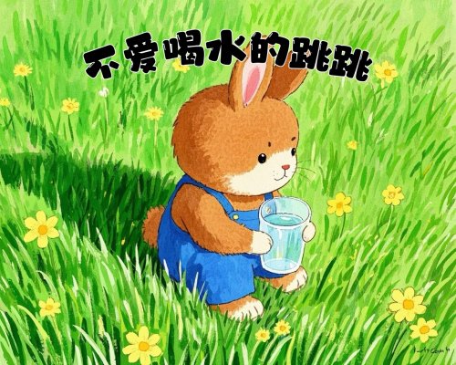 不爱喝水的跳跳
