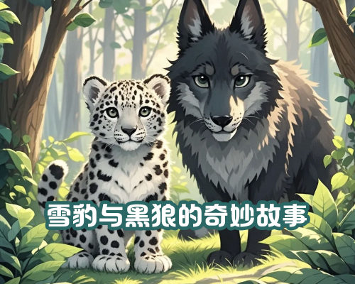 雪豹与黑狼的奇妙故事