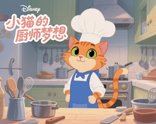 小猫的厨师梦想