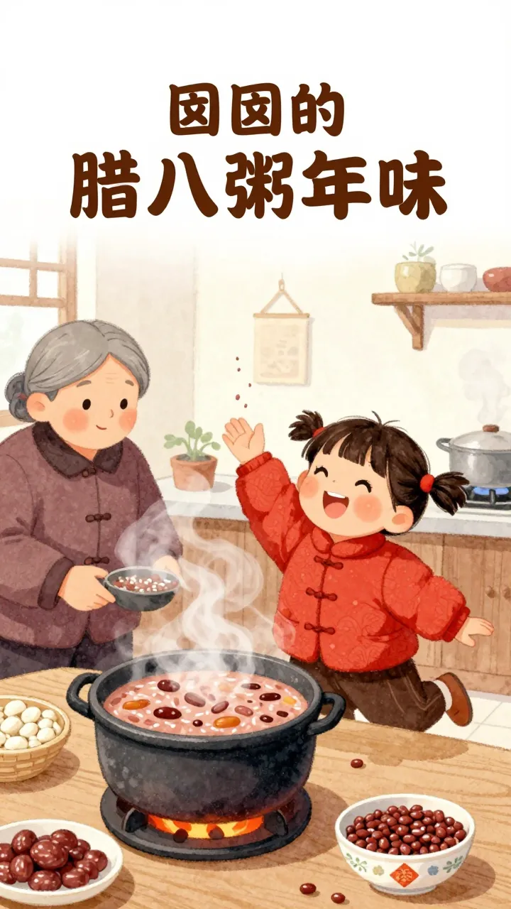 囡囡的腊八粥年味