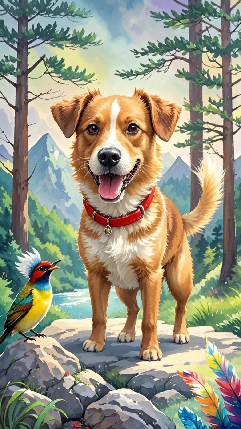 小狗狗的冒险之旅