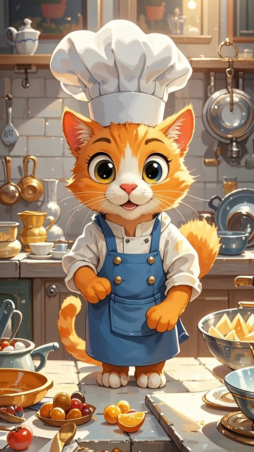 小猫的厨师梦想